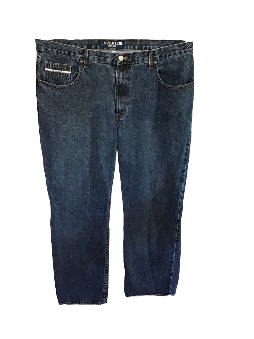 Vintage U.S. Polo Association Mens Distressed Jeans Size 40x31